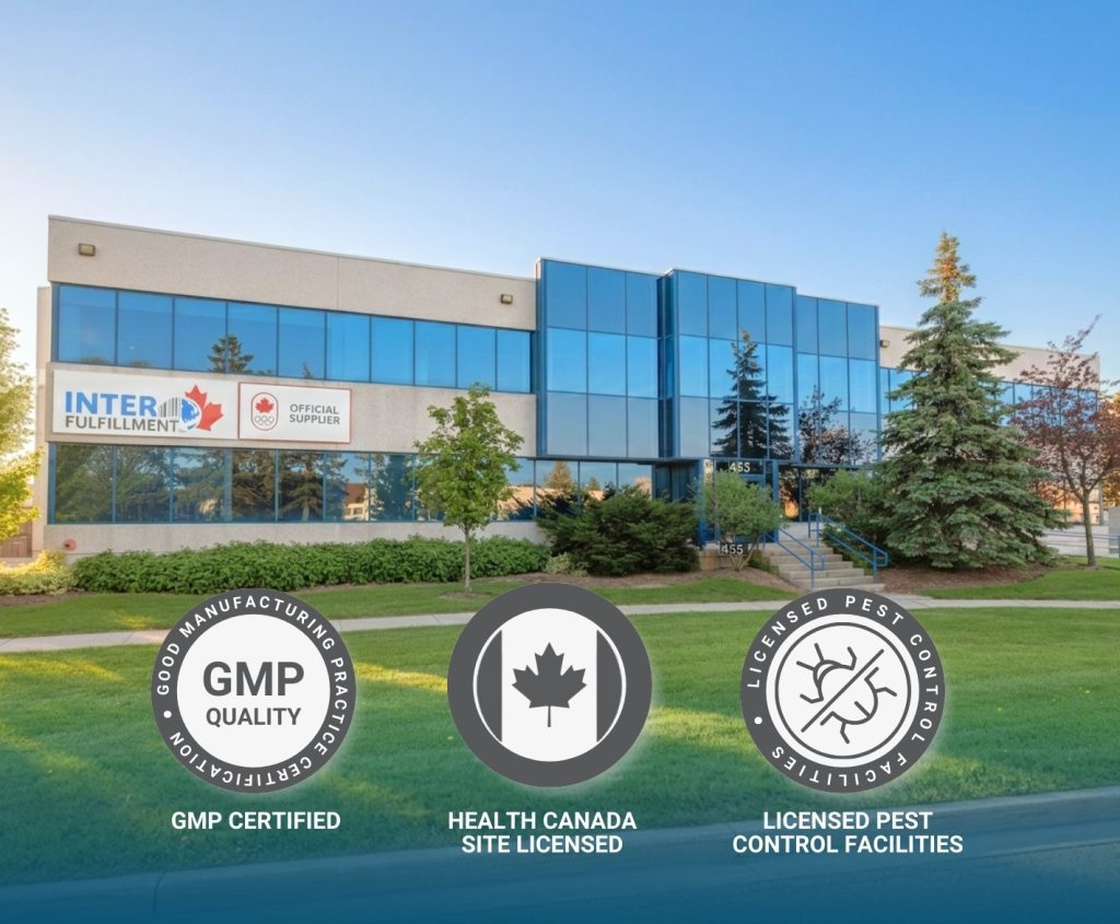 Regulatory compliant 3PL fulfillment Canada, Health Canada Licensed Fulfillment, Canadian 3PL fulfillment, GMP certified fulfillment, eCommerce fulfillment Canada, Medical device fulfillment Canada
