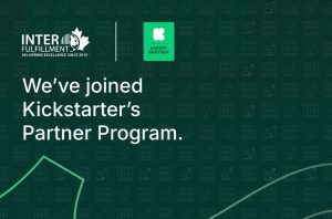 Successful Kickstarter creators and the InterFulfillment team managing reward distribution in Canada.